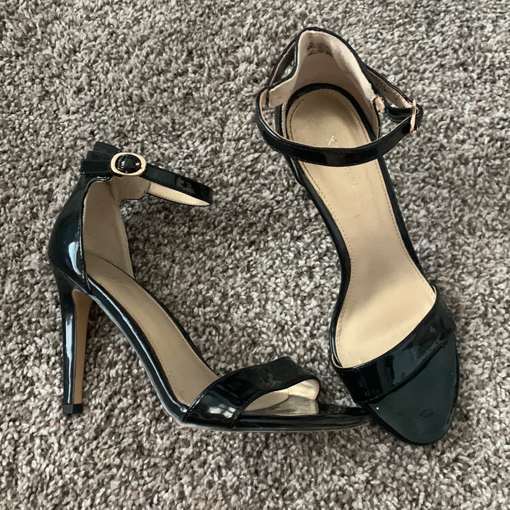 Black stilettos